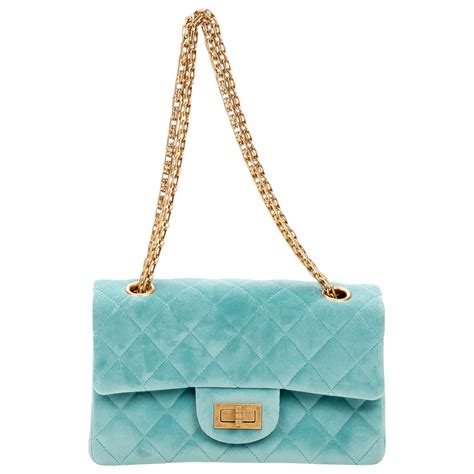 chanel tiffany blue mini|chanel mini flap bag.